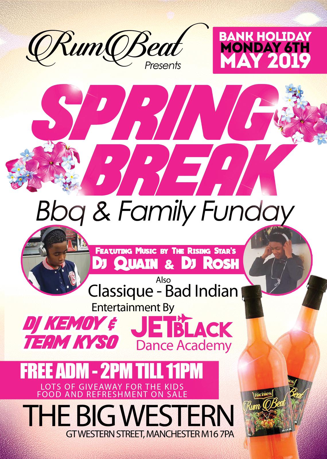 Spring Break Bbq & Family Fun Day